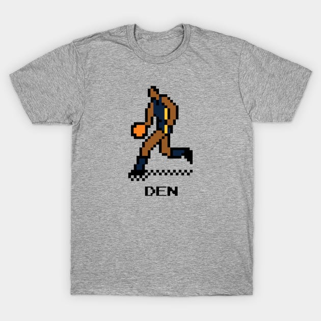 8-Bit Basketball - Denver T-Shirt by The Pixel League